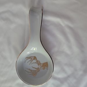 Stag spoon rest